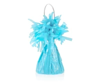 Foil weight for helium balloons, pastel blue, 160 g / 1 pc.