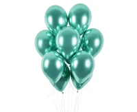 Balloons Gemar 13", shiny green, 50pcs
