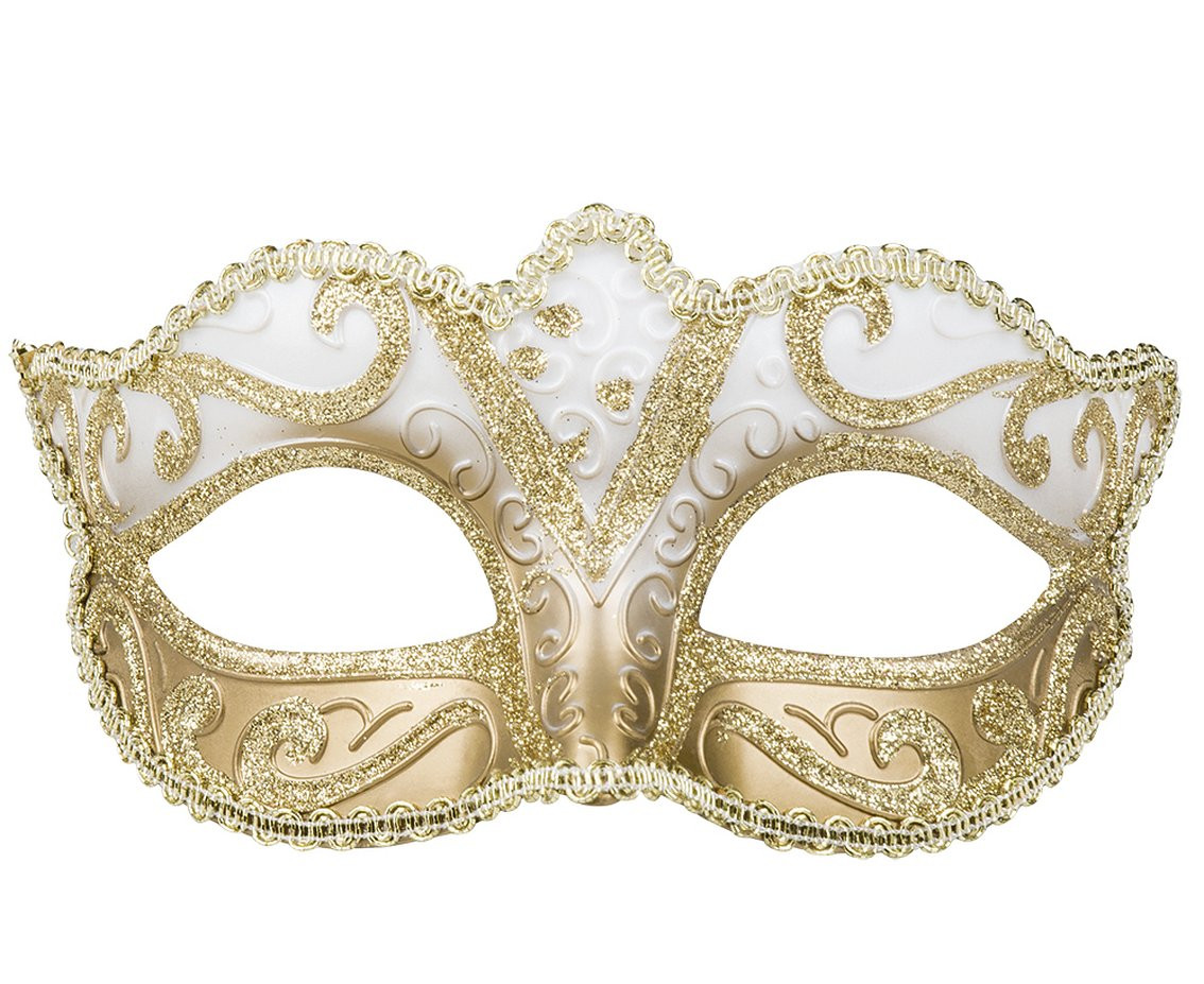 Felina Venetian mask, gold
