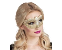 Felina Venetian mask, gold