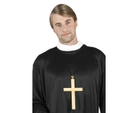 Priest cross necklace, 24 cm