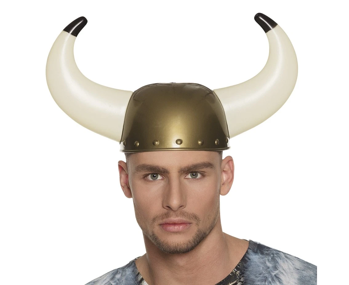Viking helmet with horns