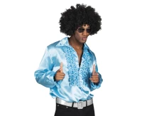 Turquoise shirt, size L, 50-52