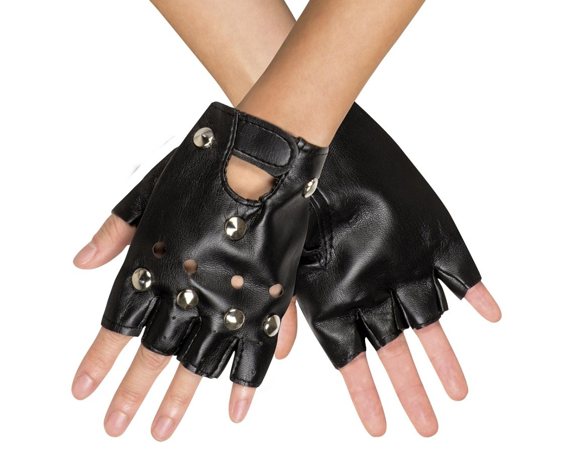 Biker gloves, short
