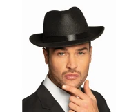 Gangster hat, felt, black
