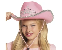 Pink Princess hat for children