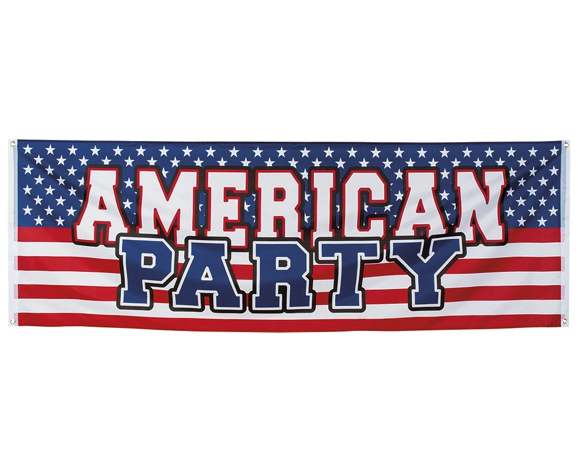 Garland American Party, size 74 x 220 cm
