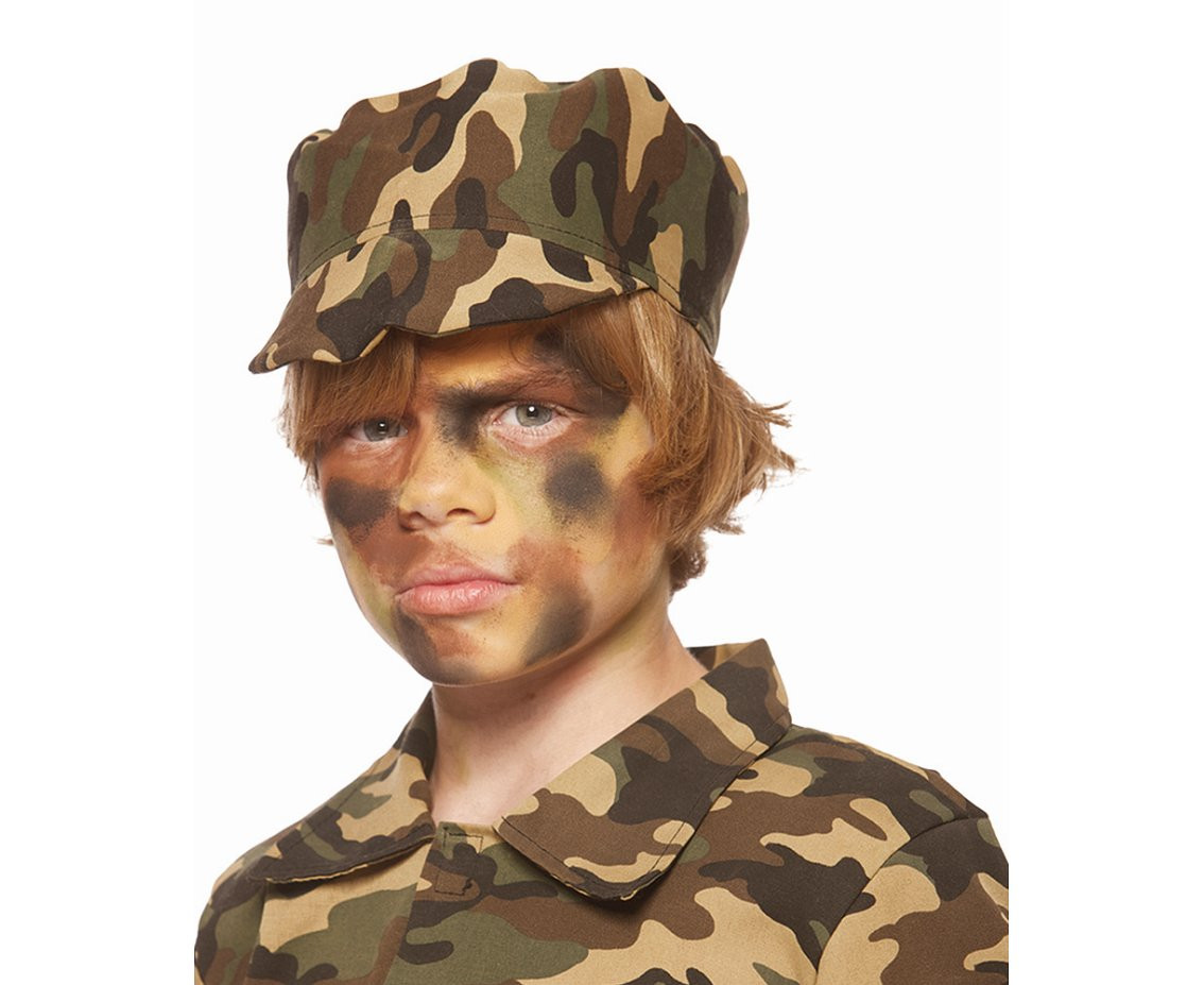 Face paintings Army (scarf, make-up, applicator) EOL