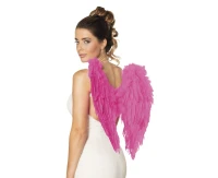 Angel wings, pink, 50x50 cm