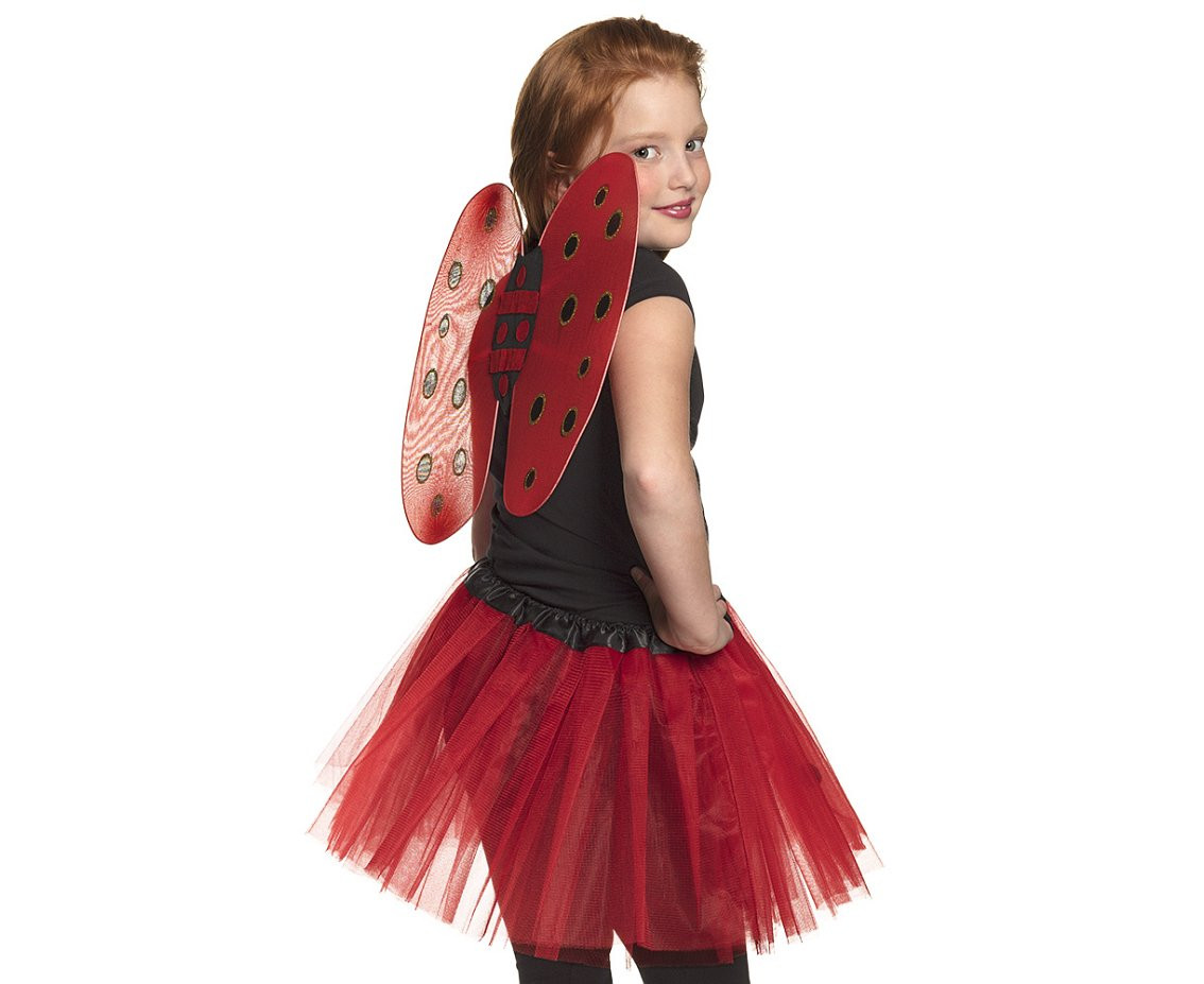 Role-play set for children Ladybird, deluxe (wings, skirt tutu) EOL