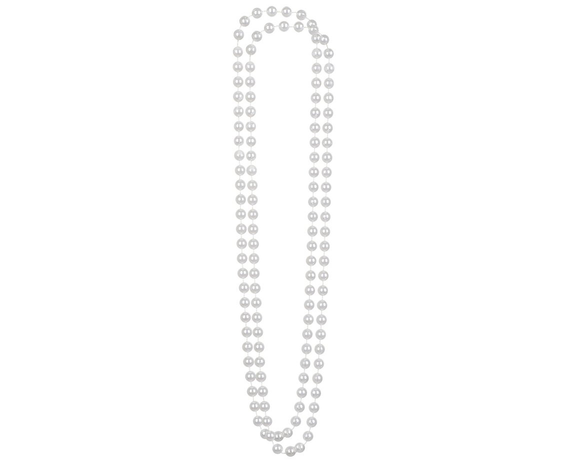 Magali necklace set, pearl-white, 2 pcs.