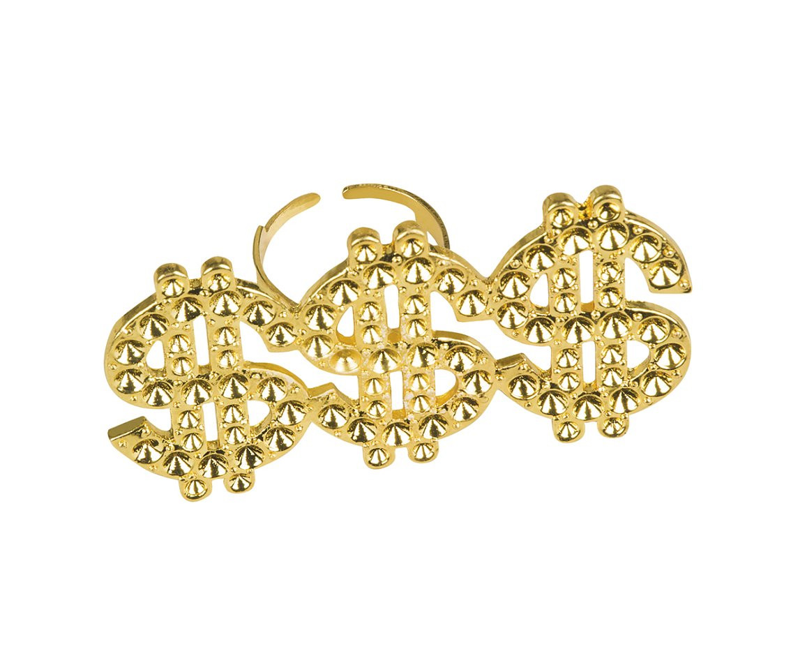 Triple Dollar ring