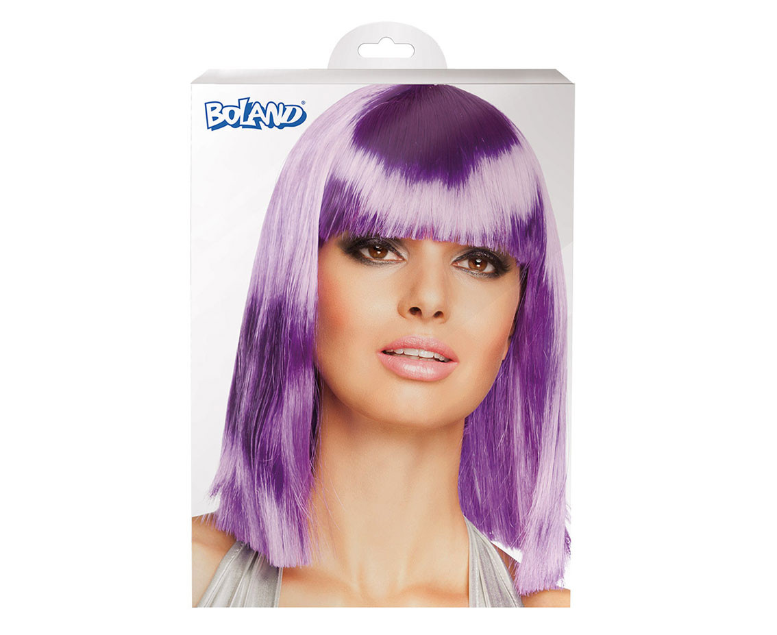 Wig Dance, neon purple