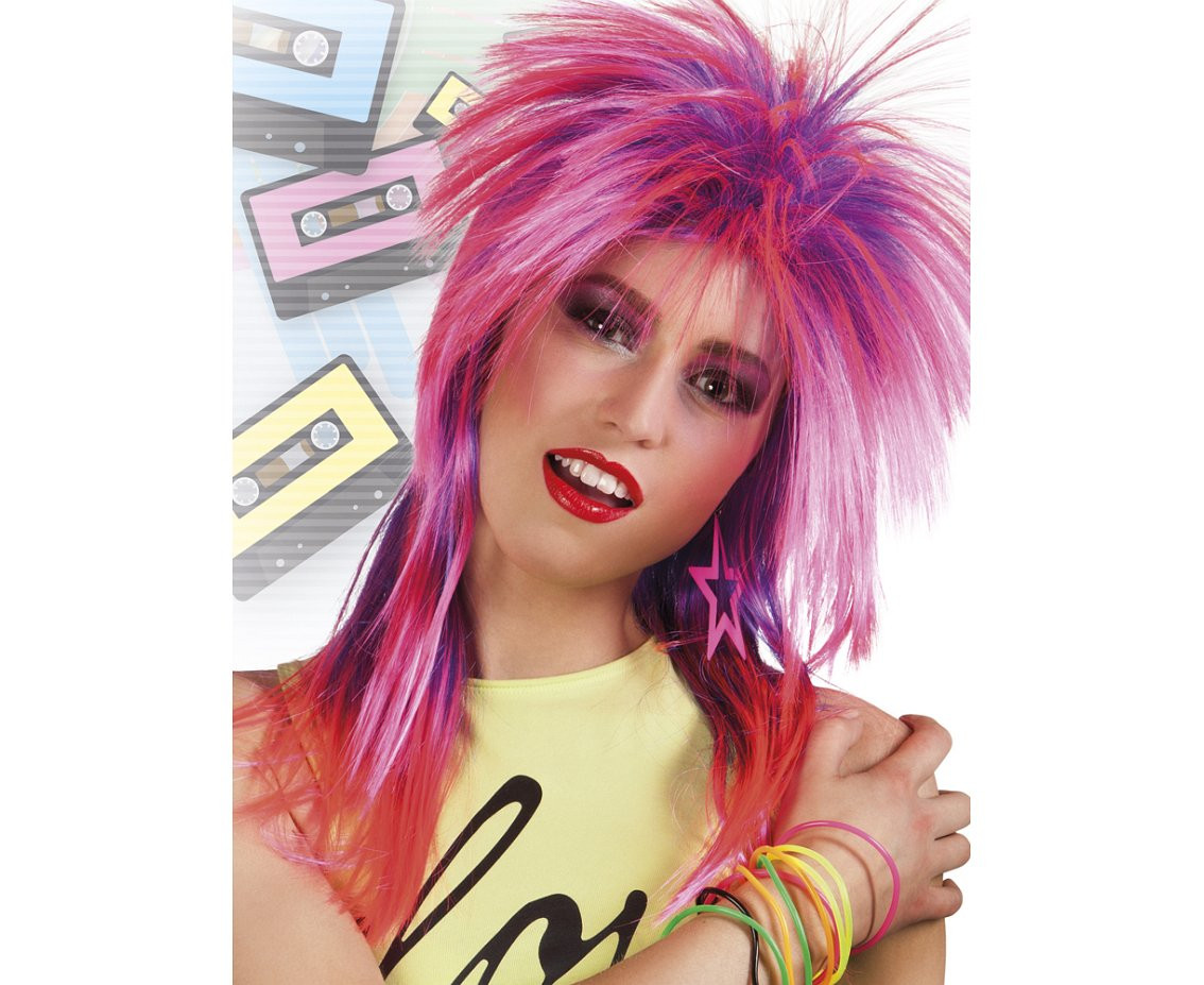 Kimberley Wig, pink-purple