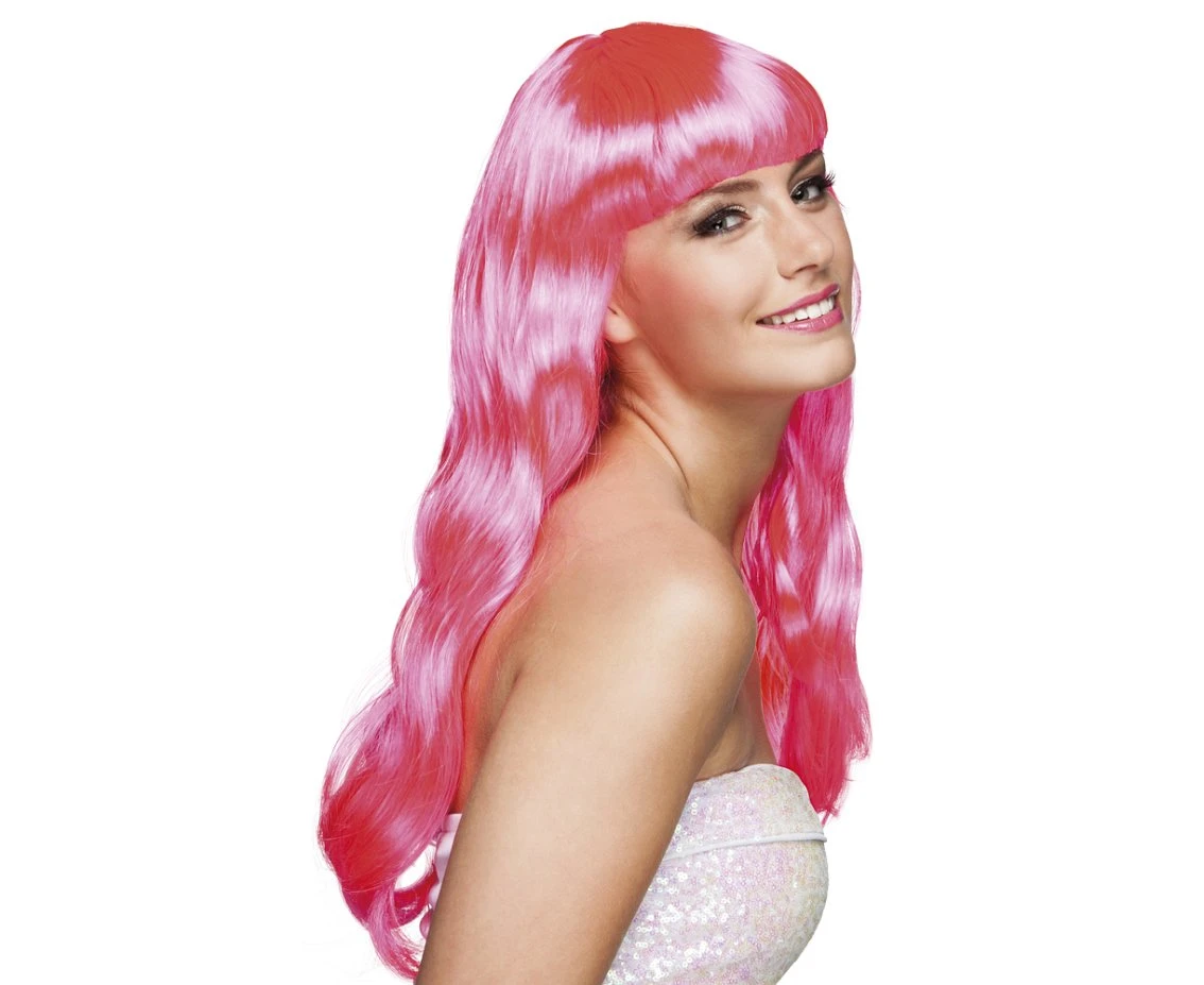 Wig Elegant girl, pink