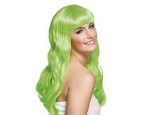 Elegant Girl Wig, lime
