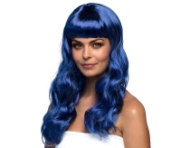Elegant Girl wig, blue