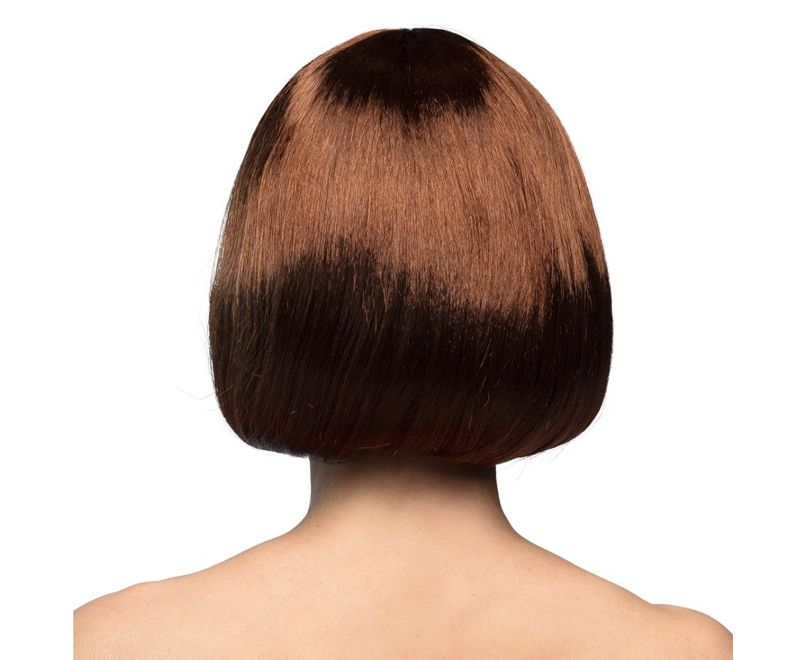 Cabaret wig, chocolate brown