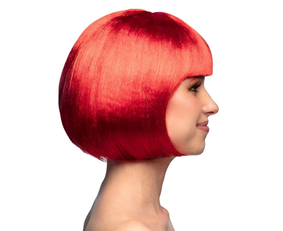 Cabaret Wig, red
