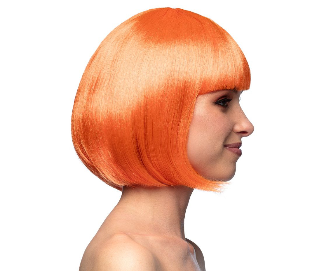Cabaret Wig, orange
