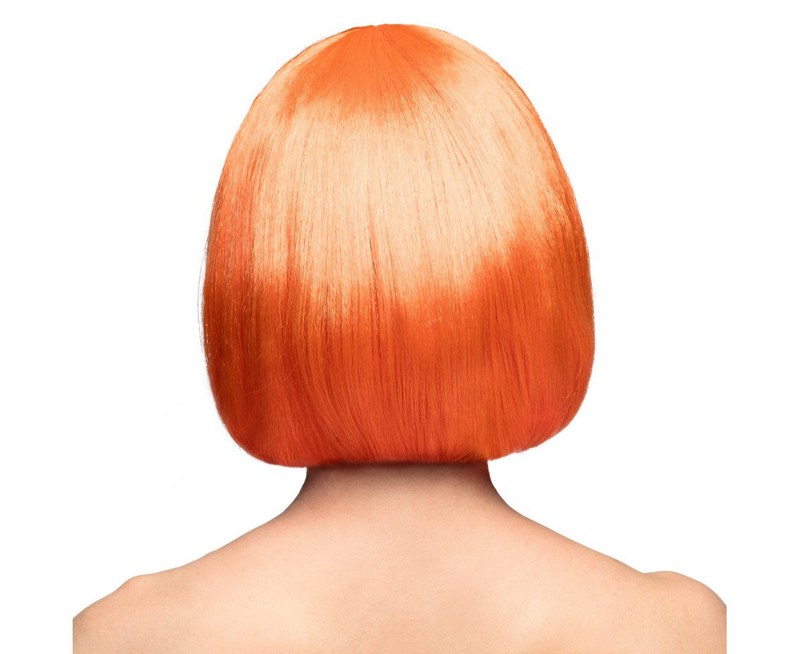 Cabaret Wig, orange