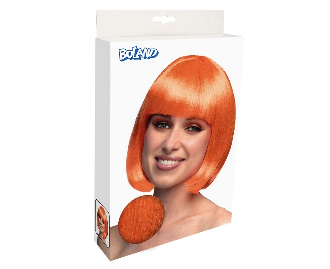 Cabaret Wig, orange