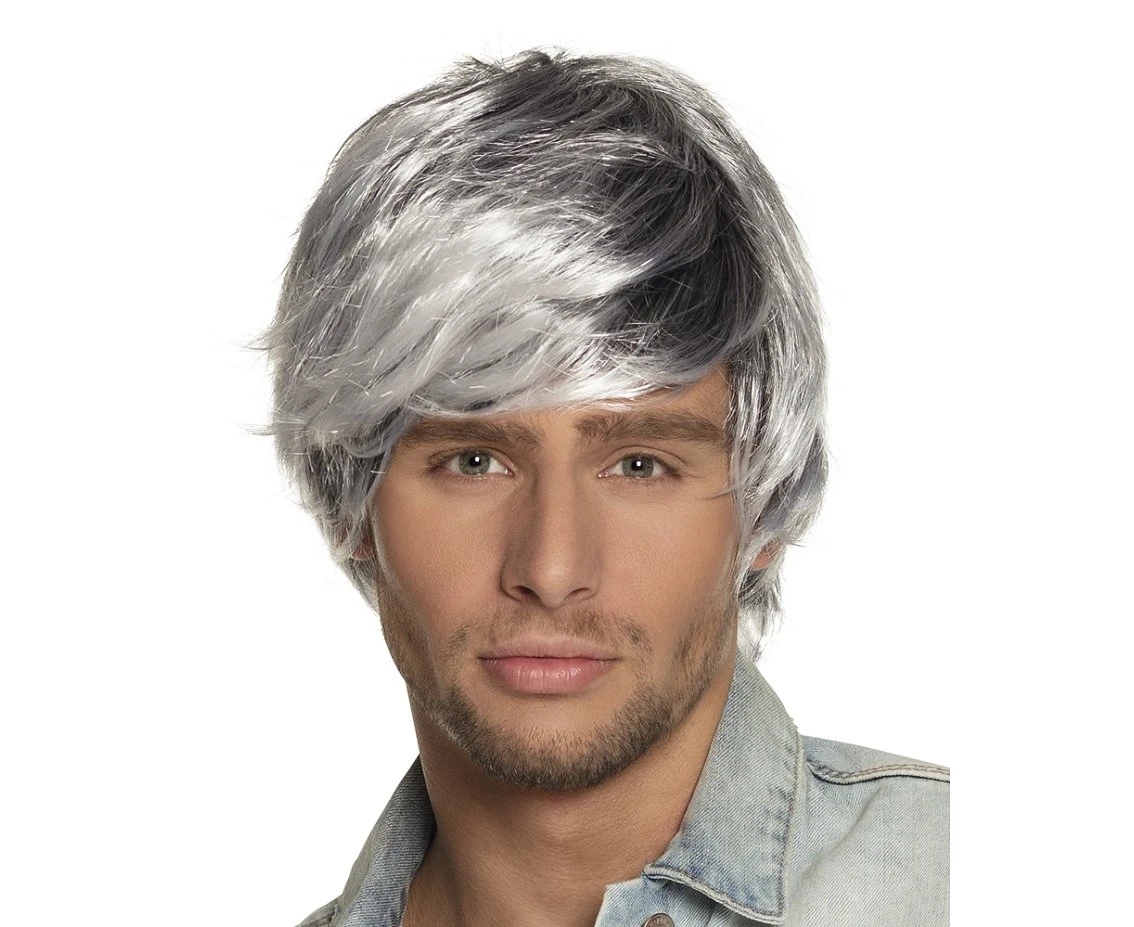 Tyler Wig, black-white