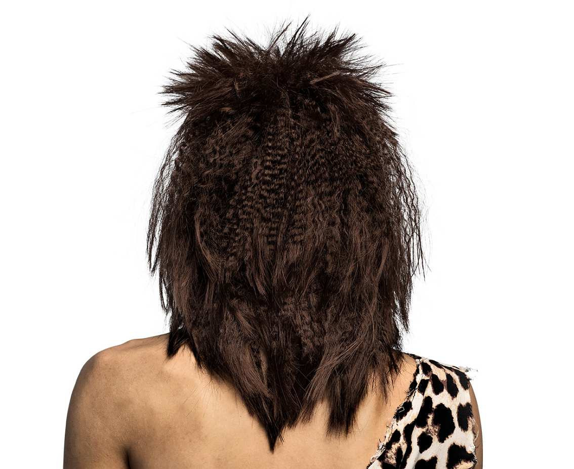 Caveman Wig with beard