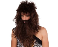 Caveman Wig with beard