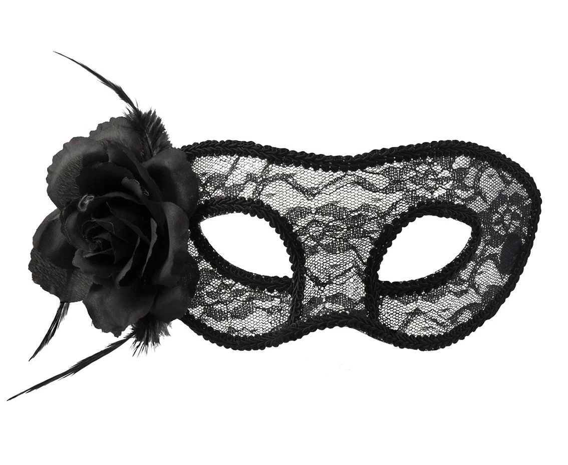 Lace mask Mystique, black