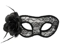 Lace mask Mystique, black