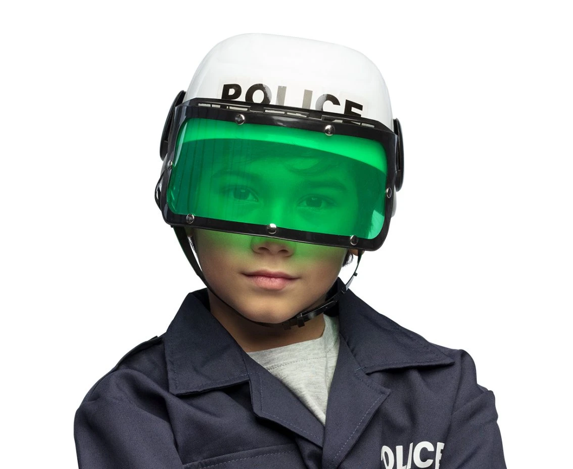 Police helmet for children