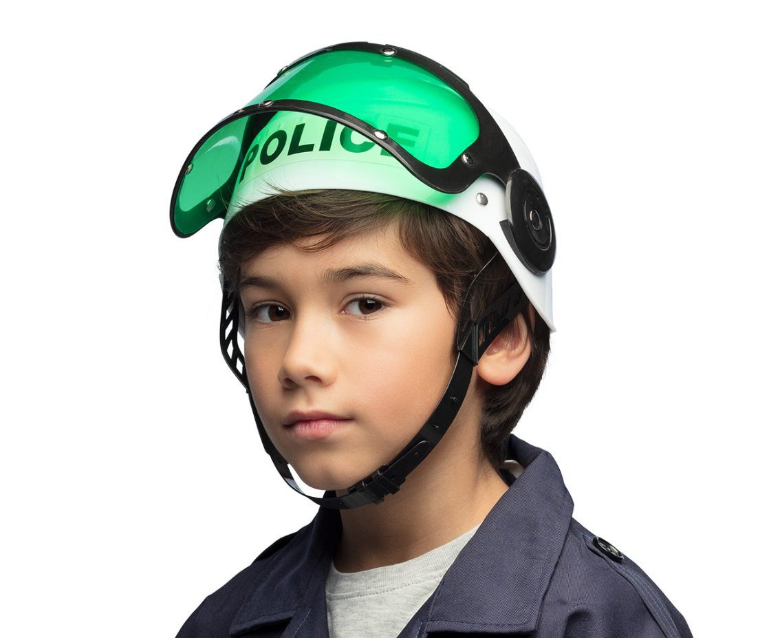 Police helmet for children