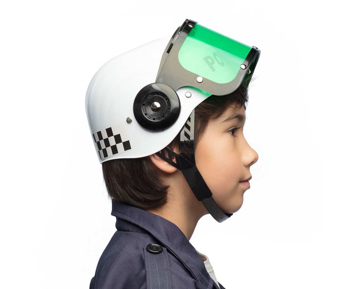 Police helmet for children