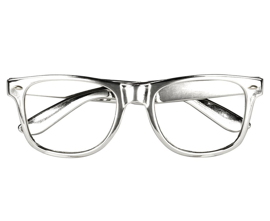 Party glasses, silver, 3 pcs