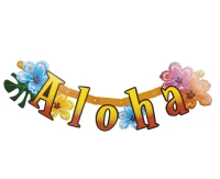 Garland Aloha, 83 cm