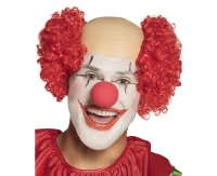 Wig Clown, red