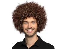 Wig Afro, brown