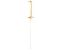Sparklers Number "1", gold