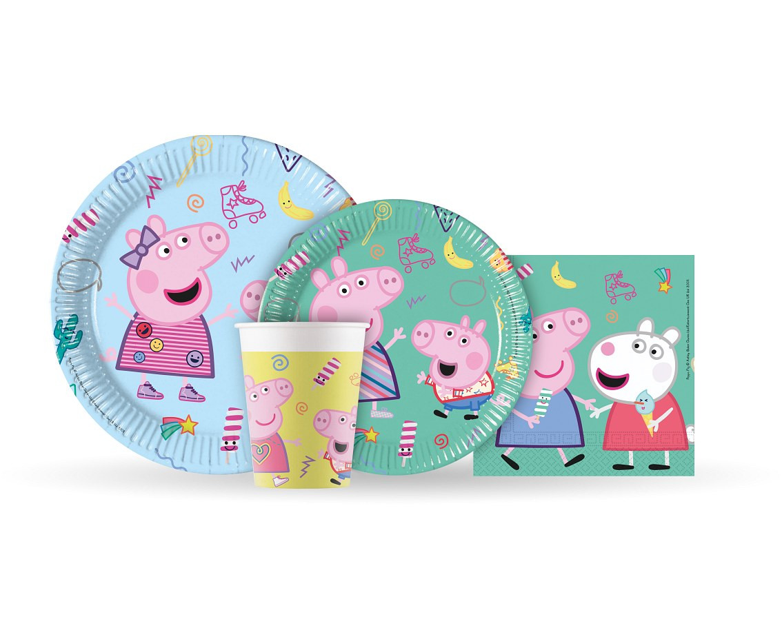 Paper napkins Peppa Pig, size 33x33 cm, 20 pcs EOL