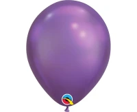 Balloons Anagram 7", QL violet chrome, 100pcs EOL