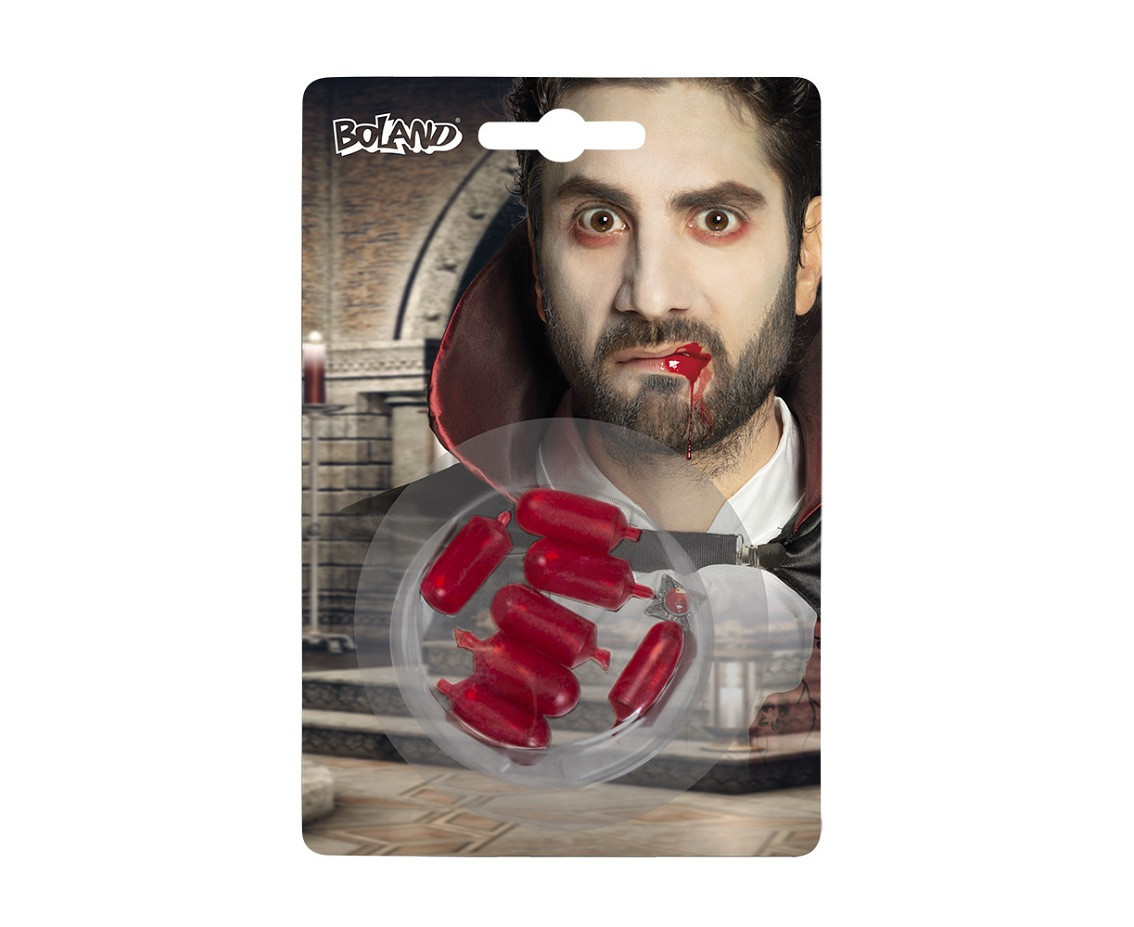 Fake blood, 7 capsules