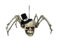 Decoration Spider skull, 15x24x10 cm
