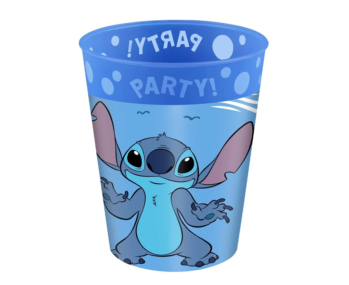 Reusable cups Stitch & Angel, 250 ml., 4 pcs.
