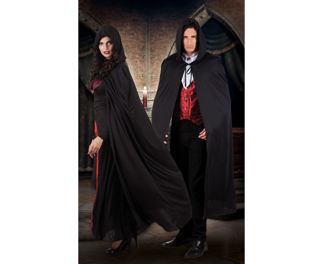 Cape for adult Dusk, 180 cm, black