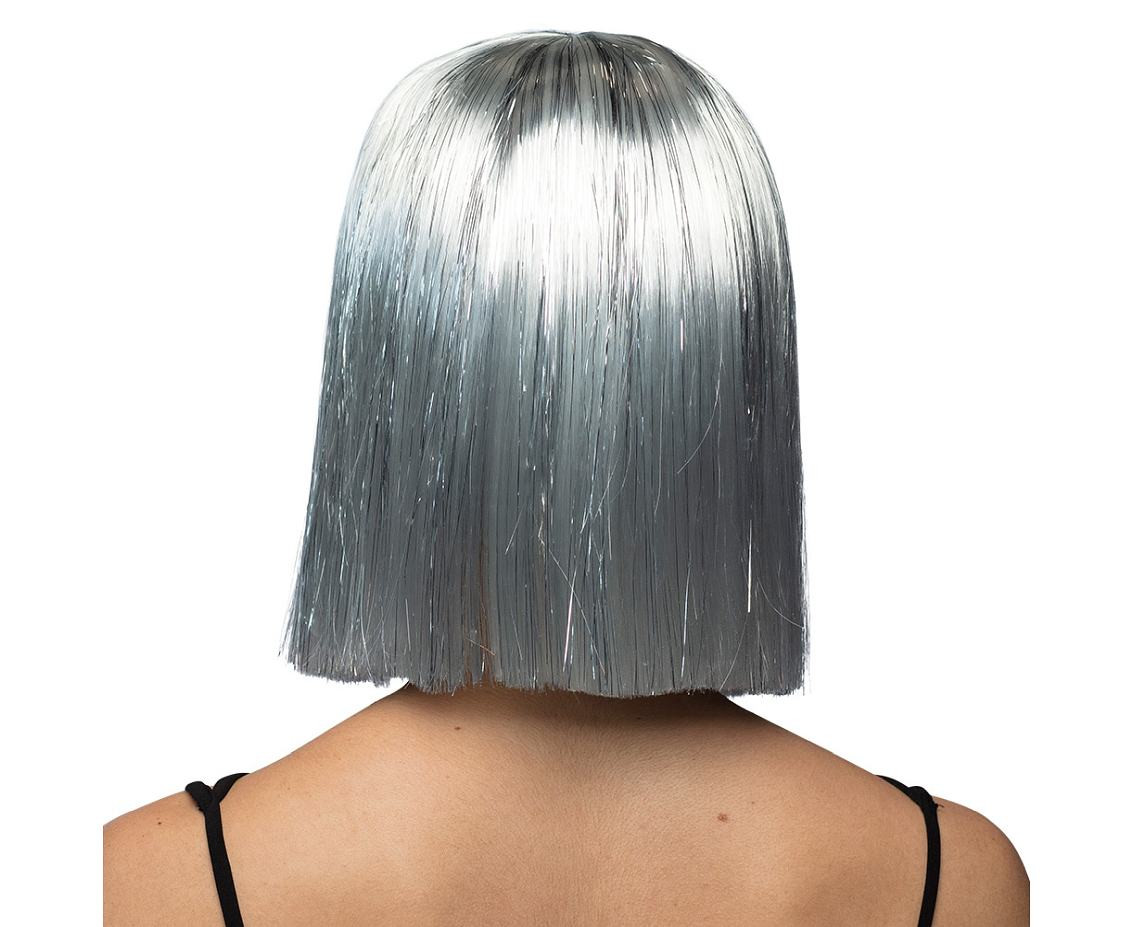 Wig Gigi, white-silver