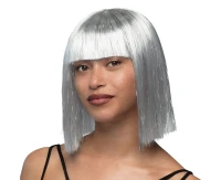 Wig Gigi, white-silver