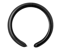 Balloons Gemar, modelling balloon type 160, black, 100pcs
