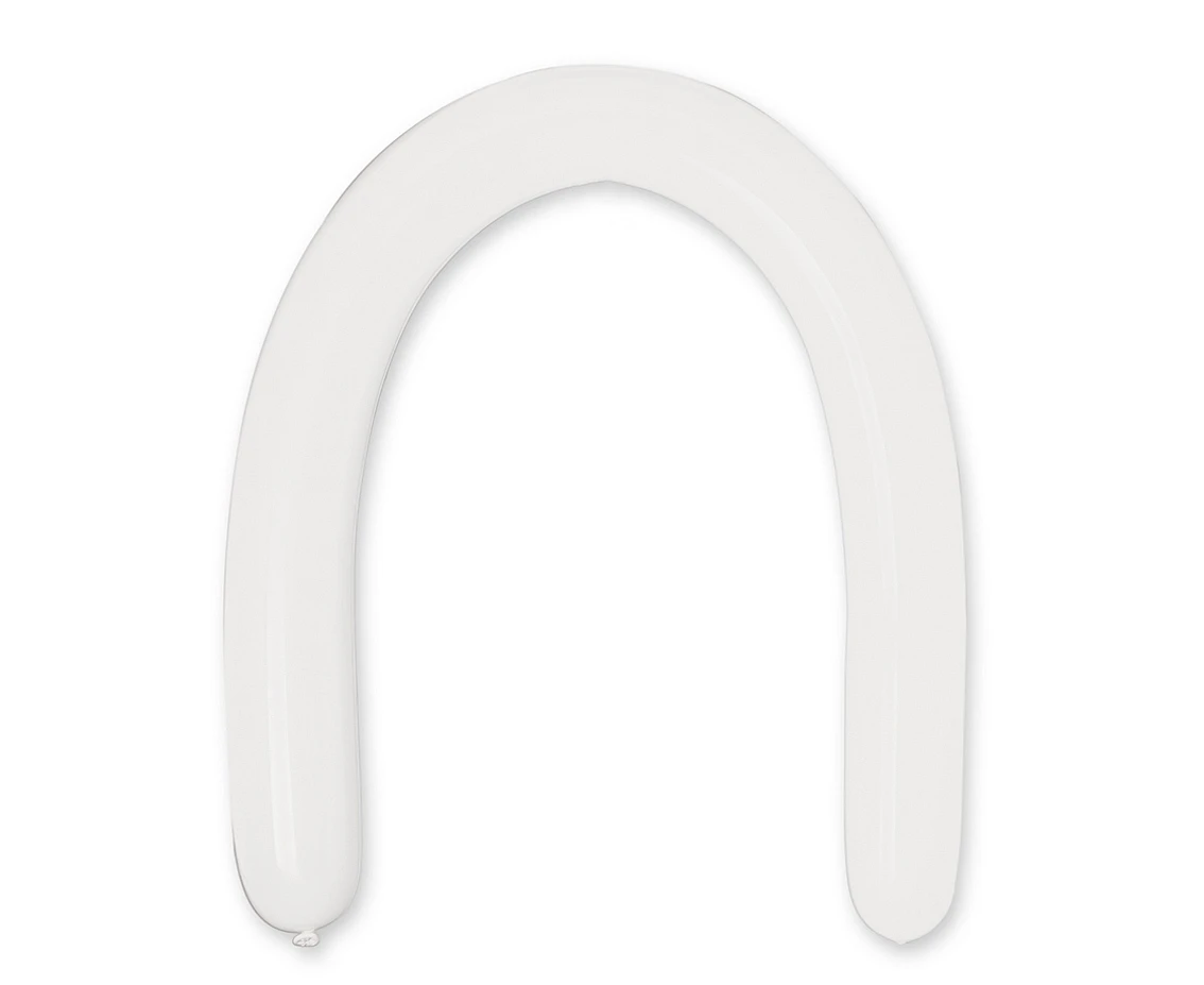 Balloons Gemar, modelling balloon type 350, white, 100pcs