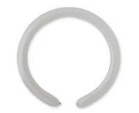 Balloons Gemar, modelling balloon, grey, 100pcs